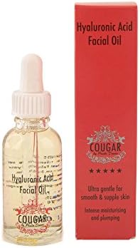 Cougar Beauty Products Cougar Hyaluronic Acid Facial Oil, 45 Gram
