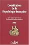 Constitution de la R�publique francaise : Texte int�gral de la Constitution de la Ve R�publique