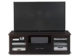 Horizon N702 Solid Wood Furniture TV Stand / Home Entertainment Center, Espresso on Ash