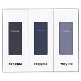 renoma ビジネスソックス3足セット RM10-6251G-3