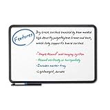  : ICEBERG ENTERPRISES / ICE37041 / Premium Dry-Erase Board, Coated Styrene, 48 x 36, White with BLK Frame / Sold as 1 EA