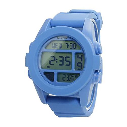 Nixon Men's A197-1405-00 Unit Digital Display Japanese Automatic Blue Watch