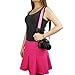 BIRUGEAR Pink Anti-Slip Soft Neoprene Camera Shoulder/Neck Strap Belt for Canon Nikon FujiFilm Sony Pentax Panansonic and More Digital Cameras with Cleaning Cloth