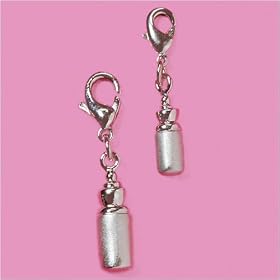 My Twinn Girl and Doll Water Bottle Charms