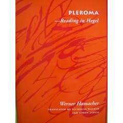 pleroma: -Reading in Hegel