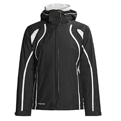 Womens High Street 3in1 Columbia Titanium Coat Parka Jacket, Black