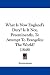 What Is Now England's Duty? Is It Not, Preeminently, To Attempt To Evangelize The Wor...