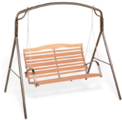 Jack Post Woodlawn Swing Frame in Bronze Finish