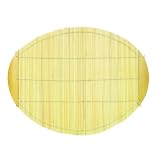 Bamboo Oval Placemat - Natural