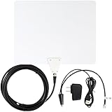 AmazonBasics Ultra Thin Indoor TV Antenna - 50 Mile Range