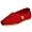 TOMS Women's Classic Canvas Slip-on,Red,5 M