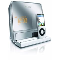 Philips DC 190 Docking Station (UKW-Tuner, Weckfunktion) f�r Apple iPod