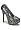 Silver Cheetah Glitter