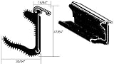 CRL Rigid Stainless Steel Beaded Belt Molding for 1966-1967 GM - 96 in long