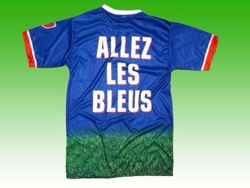 Länder T-Shirt Trikot WM 2010 Ländertrikot NEU, Größe wählen:L; Land:Frankreich