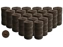 200 Count- Jiffy 7 Peat Soil Pellets Seeds Starting Plugs: Indoor Seed Starter- Start Planting Indoors for Transplanting to Garden or Planter Pot