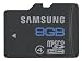 Samsung Carte m�moire Micro SDHC 8Go Classe 4 24MB/s