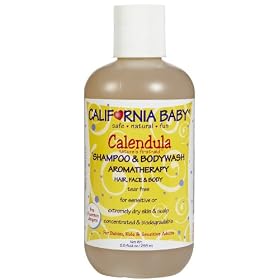 California Baby Calendula Shampoo and Body Wash -- 8.5 fl oz