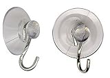 Suction Cup Hangers Stick Firmly to Non-Porous Surfaces (Lot of 50)