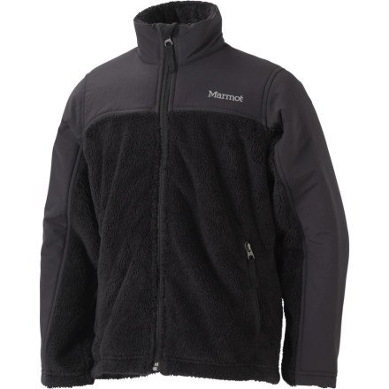 Marmot Kinder Highloft Fleece Jacke Boy's Solar, black, L