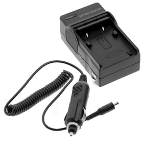 Premium VF808 Battery Rapid Charger with Car Adapter for JVC MiniDV and Everio Camcorders by Bargaincell