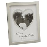Beautiful Wedding Photo Frame With Verse - All because two