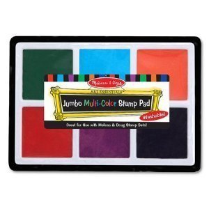 Melissa & Doug Jumbo Multi-Color Stamp Pad
