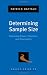 Determining Sample Size: Balancing Power, Precision, and Practicality (Pocket Guides to Social Work Research Methods)