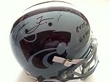 Josh Freeman Kansas State Autographed/Hand Signed Full Size Deluxe Replica Helmet Schutt