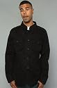 Hot Air The Chateau Flight Twill Jacket in Black,Jackets for Men