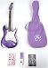 SX GRE1K CPP Electric Guitar Package Purple