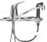 American Standard Fiesta Triple Bowl Faucet