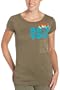 Roxy Juniors' Save Your Short Sleeve Organic Chakra