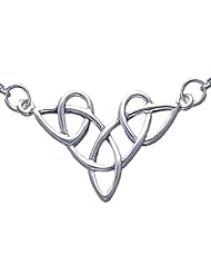 Sterling Silver Eternal Knotwork Pendant Necklace
