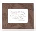 All Products : "Enjoy the Little Things" Robert Brault Quote in Chocolate-colored Frame from Kindred Hearts