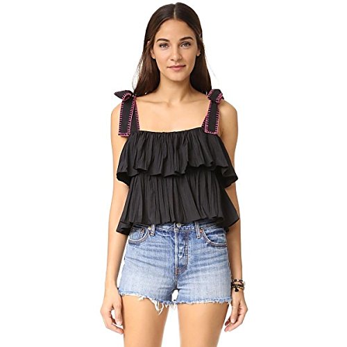 Saloni レディース カットソー Jools Top Black [並行輸入品]