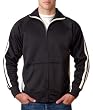 J America J8858 Poly Fleece Track Jacket