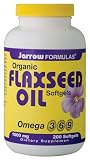 Jarrow Formulas - Flaxseed Oil, 1000 mg, 200 softgels