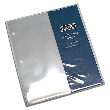 Album Refill Pages - Open Sleeve