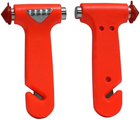 6 Pack Emergency Escape Tool - Seatbelt Cutter Window Breaker