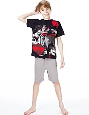 Pure Cotton Superman™ Short Pyjamas
