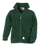 Kids full zip fleece forest 3-4