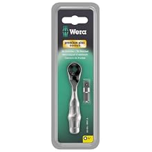 Wera 8001 A 1/4" Square Drive Bit Ratchet, 60 Teeth