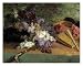 Still Life with Lilac by Henri Julien Dumont. Size 27.94 inches width by 21.95 inches height. High Quality Art Poster Print