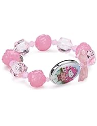 Tarina Tarantino Hello Kitty "Pink Head" Portrait St. Peters Stretch Bracelet