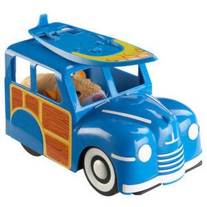 Zhu Zhu Pets Hamster Woody Wagon & Surfboard Picture
