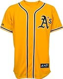 Oakland Athletics Majestic 2011 Alternate Gold Replica MLB Jersey