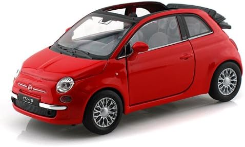 2010 Fiat 500C 1/32 Red