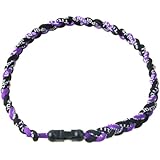 Twisted 3 Rope Titanium Necklace - 20", Choose from Multiple Colors