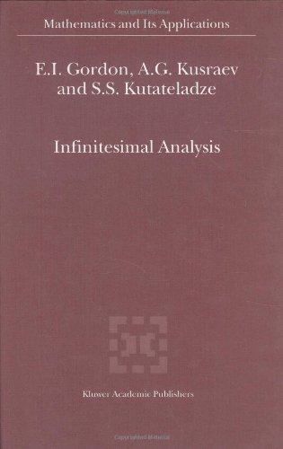 infinitesimal analysis mathematics and its applications